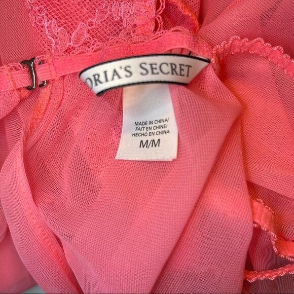 VS Dream Angels Soft Mesh Flyaway Babydoll Teddy/Nightie - Picture 10 of 10